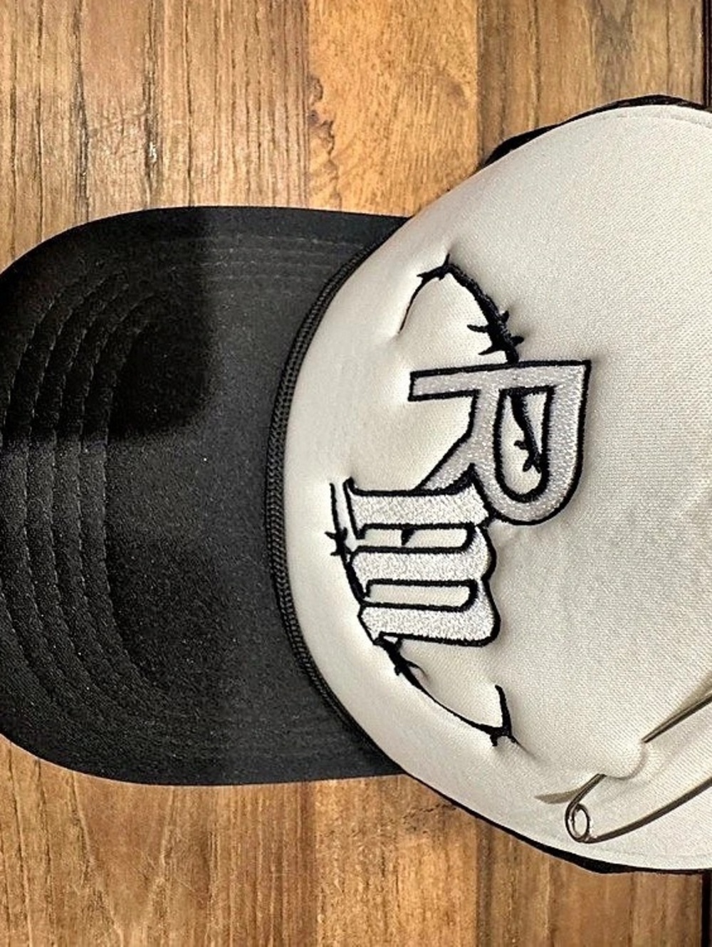 Black & White Trucker Hat